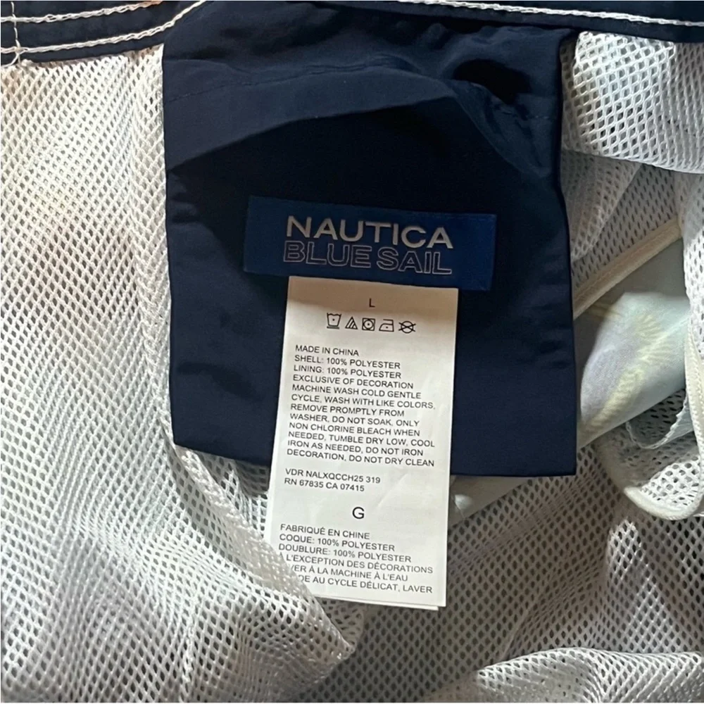 NAUTICA Blue Sail Fish Swim Trunk